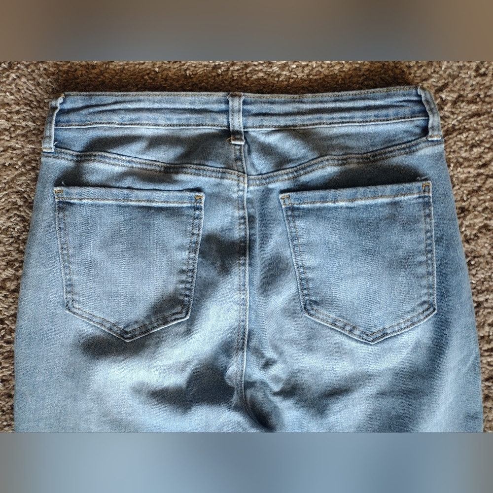 Abound High Rise Classic Blue Women's Stretch Jeans Size 31 - Picture 4 of 8